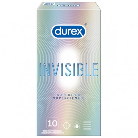 Durex Invisible 10 szt. - prezerwatywy