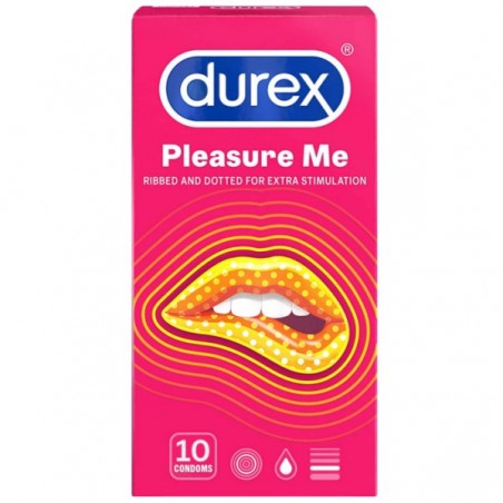 Durex Pleasuremax (Pleasure Me) 10 szt. - prezerwatywy