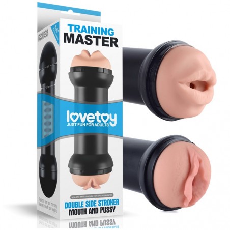 LoveToy Training Master Mouth and Pussy – masturbator usta i pochwa
