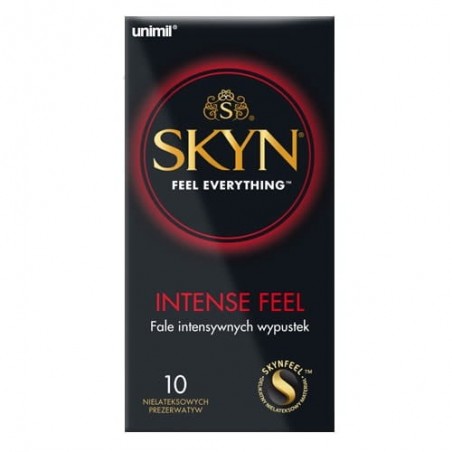 Unimil SKYN Intense Feel 10 szt. - prezerwatywy
