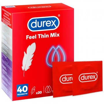 Durex Feel Thin Mix 40 szt....