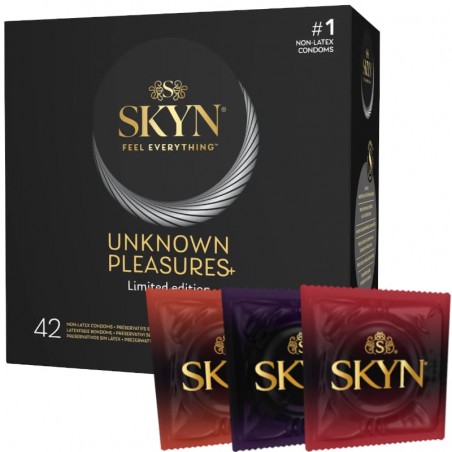 Unimil SKYN Unknown Pleasures 42 szt. - prezerwatywy