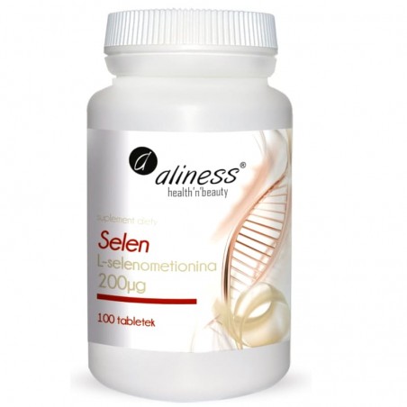 Aliness Selen SeLECT L-selenometionina - 100 tabletek
