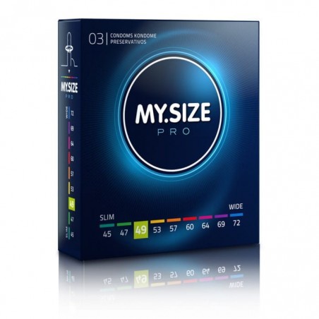 MY.SIZE Pro 49 mm 3 szt. - prezerwatywy