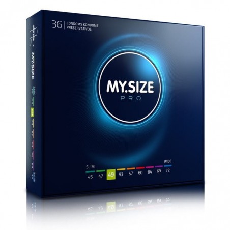 MY.SIZE Pro 49 mm 36 szt. - prezerwatywy