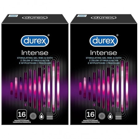 Durex Intense 32 szt (2x16) - prezerwatywy