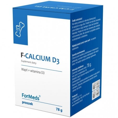 ForMeds F-CALCIUM D3 w proszku - 60 porcji